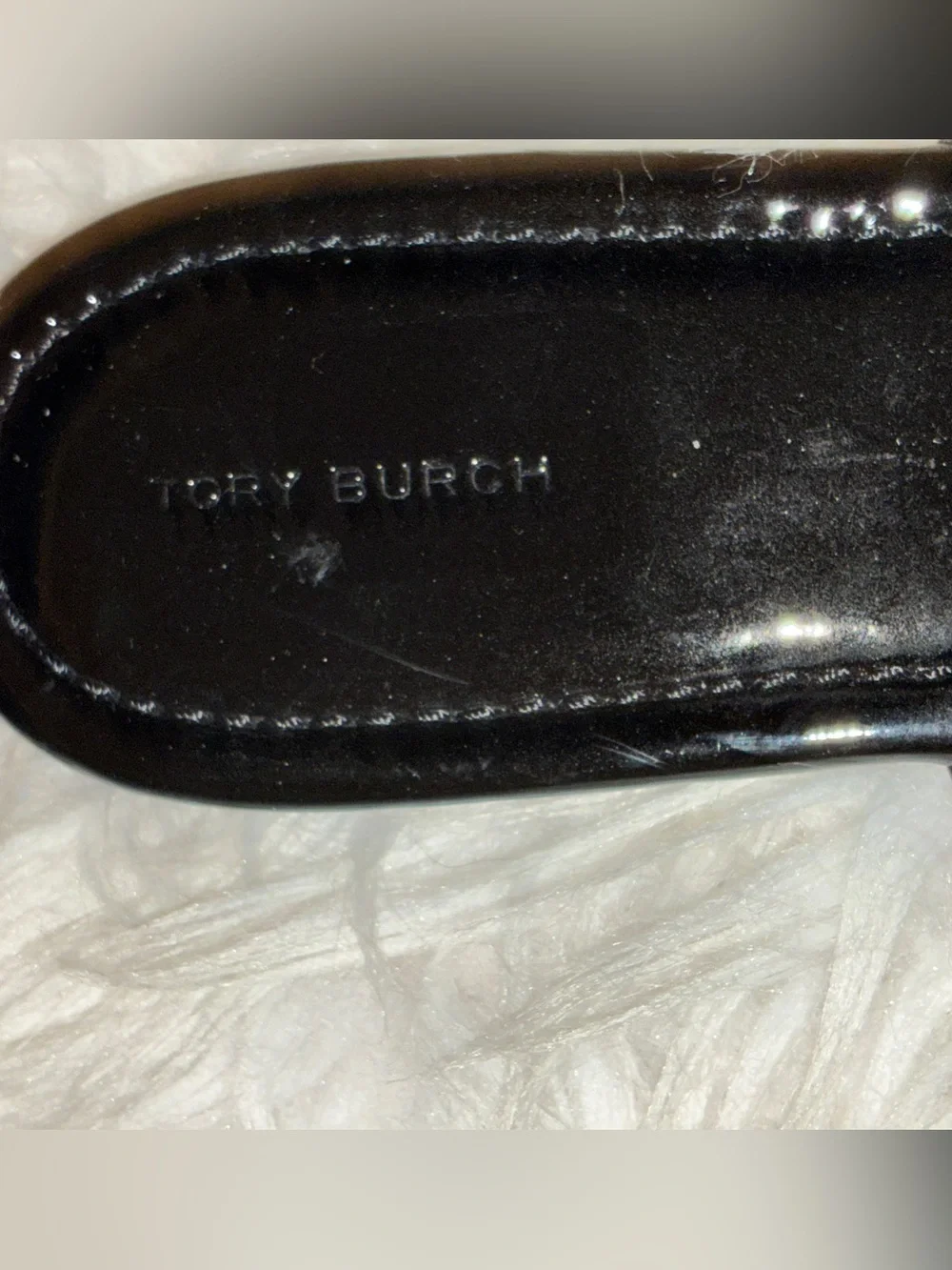 Tory Burch Miller Patent Sandal Sz 12